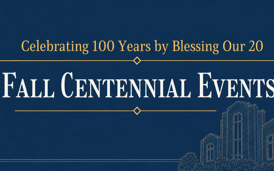 Centennial Fall Event Calendar